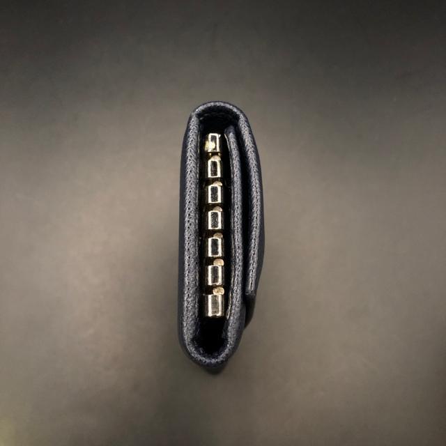 即決 PRADA プラダ 6連 キーケース サフィアーノ ネイビー < ブランド  即決 PRADA プラダ 6連 キーケース サフィアーノ ネイビー < ブランドの