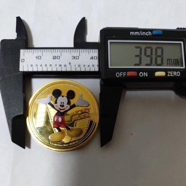 2020年 ニュージーランド エリザベス二世 ミッキーマウス 金色メダル < ホビー 2020年 ニュージーランド エリザベス二世 ミッキーマウス 金色メダル < ホビーの