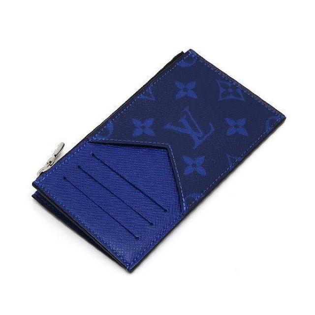 ◆ 本物 美品 ◆ LV ルイヴィトン タイガラマ コバルト コインカードホルダー コインケース カードケース 人気 M30270 < ブランド  ◆ 本物 美品 ◆ LV ルイヴィトン タイガラマ コバルト コインカードホルダー コインケース カードケース 人気 M30270 < ブランドの