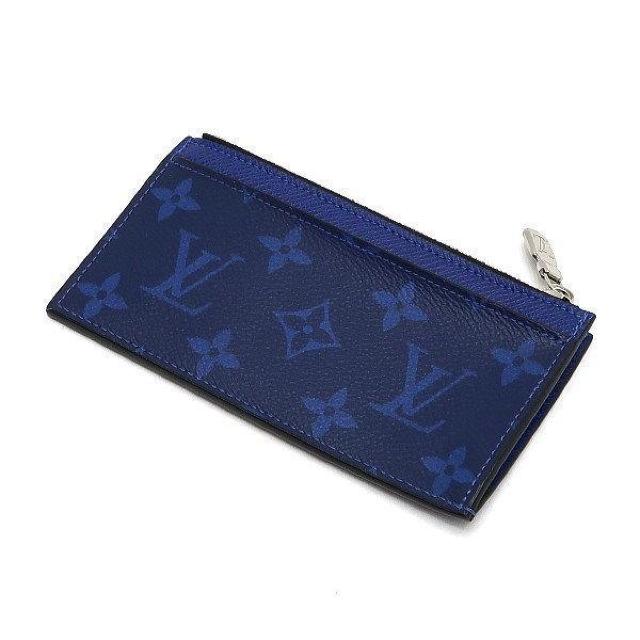 ◆ 本物 美品 ◆ LV ルイヴィトン タイガラマ コバルト コインカードホルダー コインケース カードケース 人気 M30270 < ブランド  ◆ 本物 美品 ◆ LV ルイヴィトン タイガラマ コバルト コインカードホルダー コインケース カードケース 人気 M30270 < ブランドの