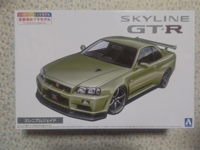 '23/9  AIV} 1/24 XJCC R34 j GT-R h   zr[ 