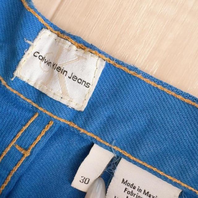 ◆Calvin Klein/カルバンクライン◆デニムショートパンツ★ブルー30*ギャル*海外コーデ♪ < ブランド ◆Calvin Klein/カルバンクライン◆デニムショートパンツ★ブルー30*ギャル*海外コーデ♪ < ブランドの