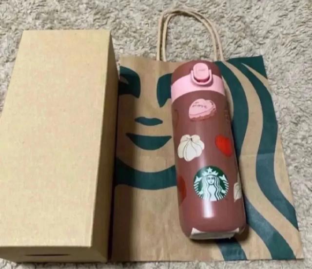 STARBUCKS スターバックス バレンタイン 2024 ステンレスボトル チョコレート 381ml < レジャー/スポーツ STARBUCKS スターバックス バレンタイン 2024 ステンレスボトル チョコレート 381ml < レジャー/スポーツの