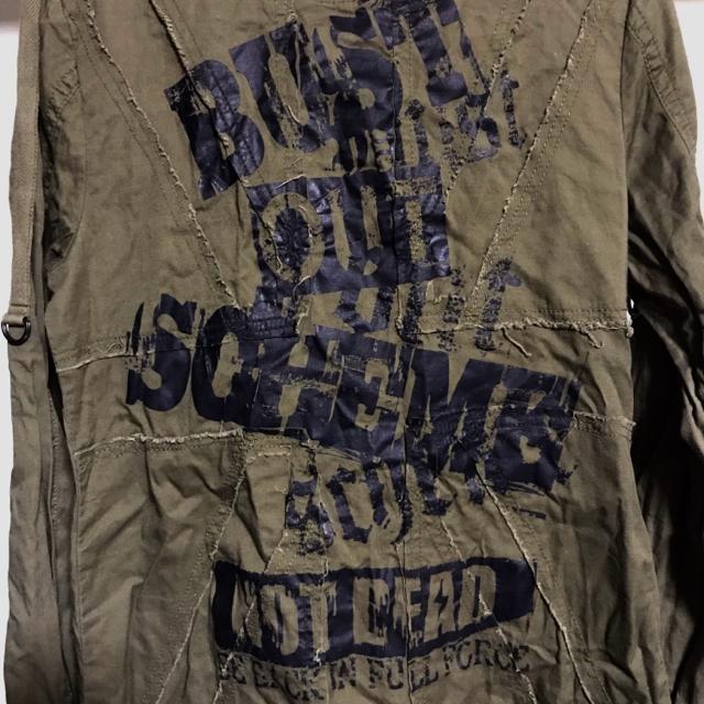 【送料込】ghost of harlem military jacket Y2K 00s gimmick archive < ブランド 【送料込】ghost of harlem military jacket Y2K 00s gimmick archive < ブランドの