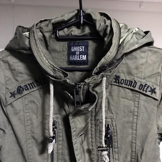 【送料込】ghost of harlem military jacket Y2K 00s gimmick archive < ブランド 【送料込】ghost of harlem military jacket Y2K 00s gimmick archive < ブランドの