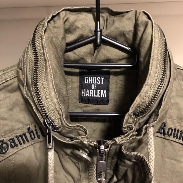 【送料込】ghost of harlem military jacket Y2K 00s gimmick archive < ブランド 【送料込】ghost of harlem military jacket Y2K 00s gimmick archive < ブランドの