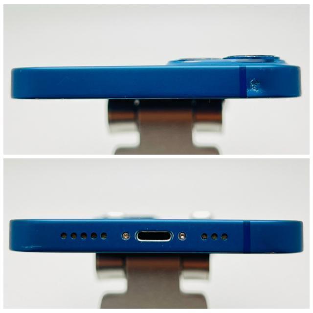 C 100% iPhone 13 256 GB SIM�t���[ �u���[ �{�� �� �Ɠd/AV�� 