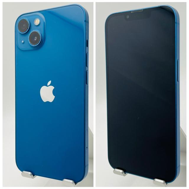 C 100% iPhone 13 256 GB SIM�t���[ �u���[ �{�� �� �Ɠd/AV�� 