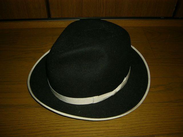 バンクローバーBankrobberウールハットMリボン裏地千鳥柄NN < 男性ファッション  バンクローバーBankrobberウールハットMリボン裏地千鳥柄NN  < 男性ファッションの