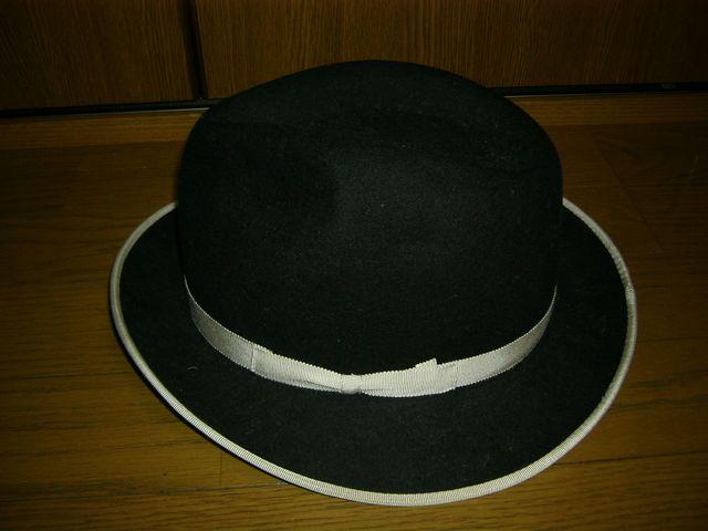 バンクローバーBankrobberウールハットMリボン裏地千鳥柄NN < 男性ファッション  バンクローバーBankrobberウールハットMリボン裏地千鳥柄NN < 男性ファッションの