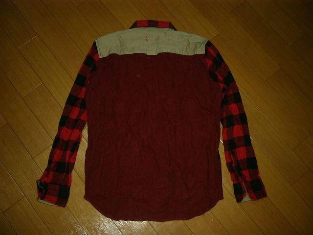 カシュカCASHCAブロックチェックシャツM赤黒ENGLAND < 男性ファッション  カシュカCASHCAブロックチェックシャツM赤黒ENGLAND < 男性ファッションの