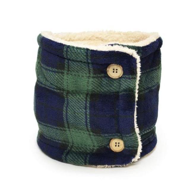 超あったかふわふわマイクロボアBIGボタンネックウォーマー < 女性ファッション  超あったかふわふわマイクロボアBIGボタンネックウォーマー  < 女性ファッションの