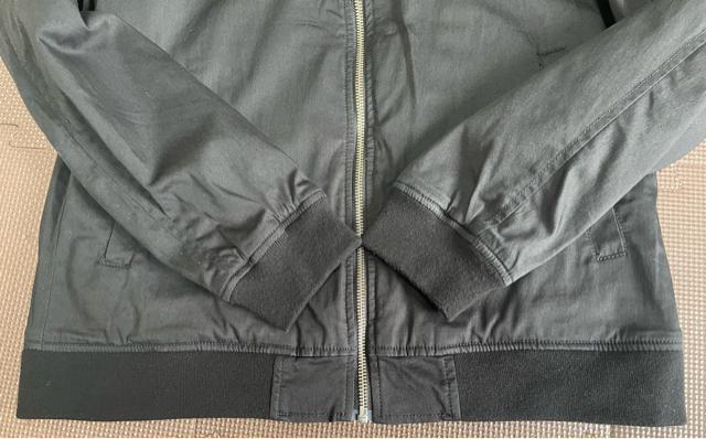 美品 RAGEBLUE◆レイジブルー◆ MA-1 ブルゾン ジャケット L/中古 ブラック 綿/ナイロン ミリタリー 2回のみ着用 < ブランド  美品 RAGEBLUE◆レイジブルー◆ MA-1 ブルゾン ジャケット L/中古 ブラック 綿/ナイロン ミリタリー 2回のみ着用 < ブランドの