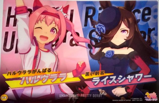 ウマ娘〜『ハルウララ&ライスシャワー』のクリアビジュアルポスター < アニメ/コミック/キャラクター  ウマ娘〜『ハルウララ&ライスシャワー』のクリアビジュアルポスター  < アニメ/コミック/キャラクターの