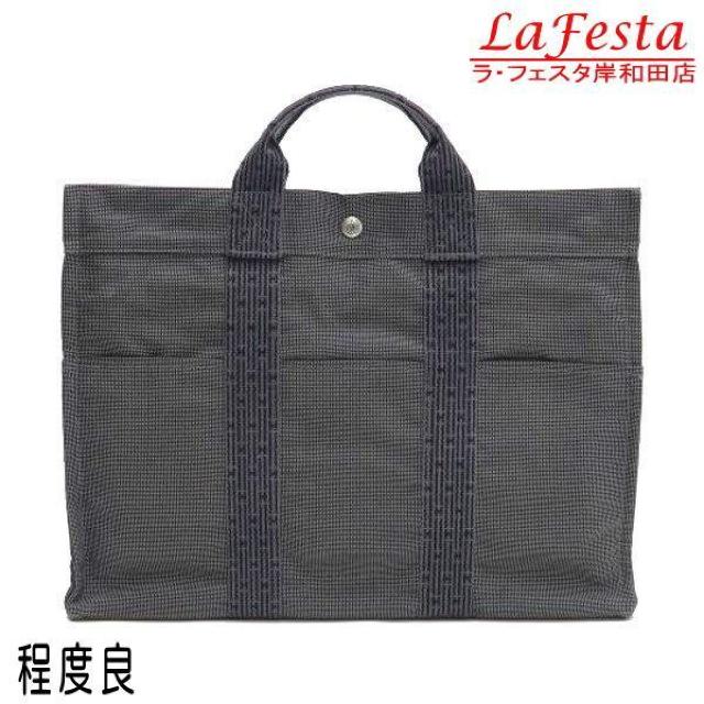 ◆ 本物 程度良 ◆ HERMES エルメス エールライン MM グレー トートバッグ ハンドバッグ ファスナー バッグ 人気 < ブランド  ◆ 本物 程度良 ◆ HERMES エルメス エールライン MM グレー トートバッグ ハンドバッグ ファスナー バッグ 人気  < ブランドの