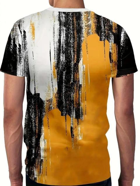 爆ヤス価格1190円★男性用のカラーマッチングTシャツ、カジュアルな半袖クルーネックTシャツ USAサイズM(日本サイズXL相当) < 女性ファッション  爆ヤス価格1190円★男性用のカラーマッチングTシャツ、カジュアルな半袖クルーネックTシャツ USAサイズM(日本サイズXL相当) < 女性ファッションの