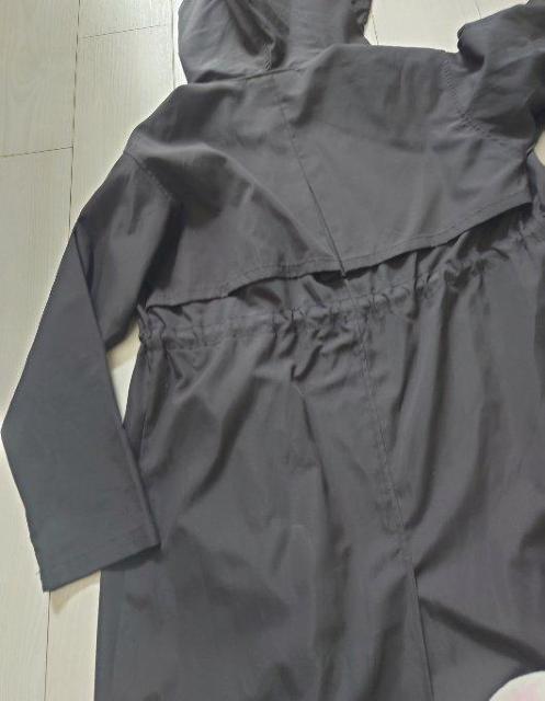 ウエスト細見え ボリュームロングコート ブラック サイズF < 女性ファッション  ウエスト細見え ボリュームロングコート ブラック サイズF < 女性ファッションの