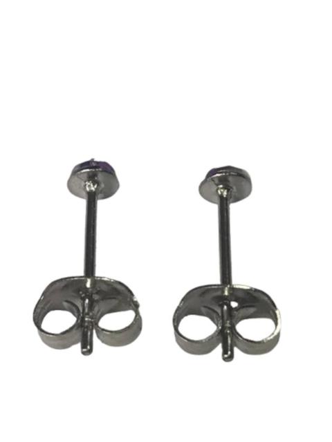 2個1セット 幅3mm ラインストーン スタッドピアス ライトパープル 両耳用 ステンレス アクリル製 シンプル つけっぱなしOK < 女性アクセサリー/時計  2個1セット 幅3mm ラインストーン スタッドピアス ライトパープル 両耳用 ステンレス アクリル製 シンプル つけっぱなしOK < 女性アクセサリー/時計の