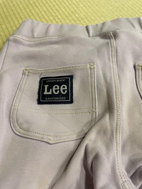 Lee パープルスパッツ パンツ 140cm < キッズ/ベビー  Lee パープルスパッツ パンツ 140cm < キッズ/ベビーの
