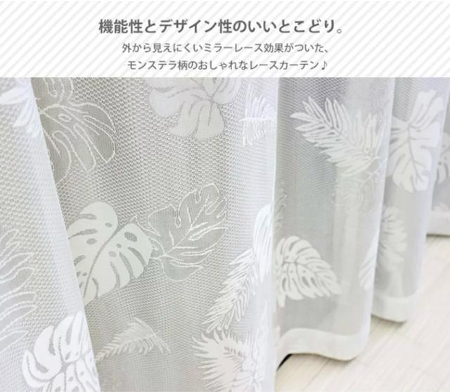 �������������X�e�����[�X�J�[�e����100�~176cm 2������