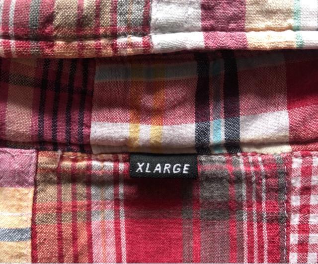 《XLARGE》切替シャツ エクストララージ オールド 古着 ヴィンテージ VINTEGE stussy street 90s < ブランド  《XLARGE》切替シャツ エクストララージ オールド 古着 ヴィンテージ VINTEGE stussy street 90s < ブランドの