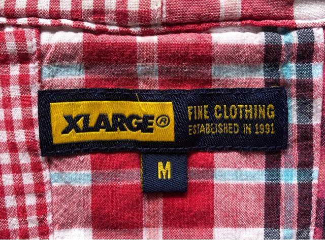 《XLARGE》切替シャツ エクストララージ オールド 古着 ヴィンテージ VINTEGE stussy street 90s < ブランド  《XLARGE》切替シャツ エクストララージ オールド 古着 ヴィンテージ VINTEGE stussy street 90s < ブランドの
