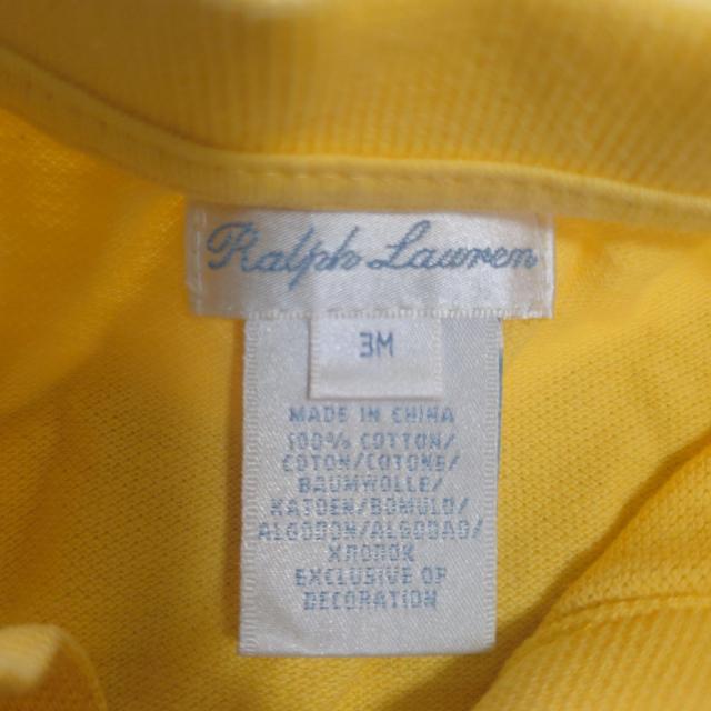 ラルフローレン ベビーロンパースサイズ3M 50cm < ブランド  ラルフローレン ベビーロンパースサイズ3M 50cm < ブランドの