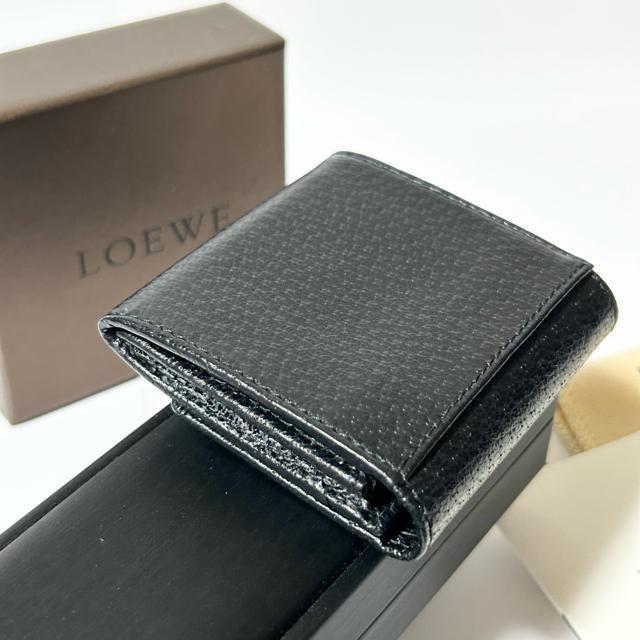 未使用品 LOEWE ロエベ レザー コインケース コインパース 小銭入れ ブラック < ブランド 未使用品 LOEWE ロエベ レザー コインケース コインパース 小銭入れ ブラック < ブランドの