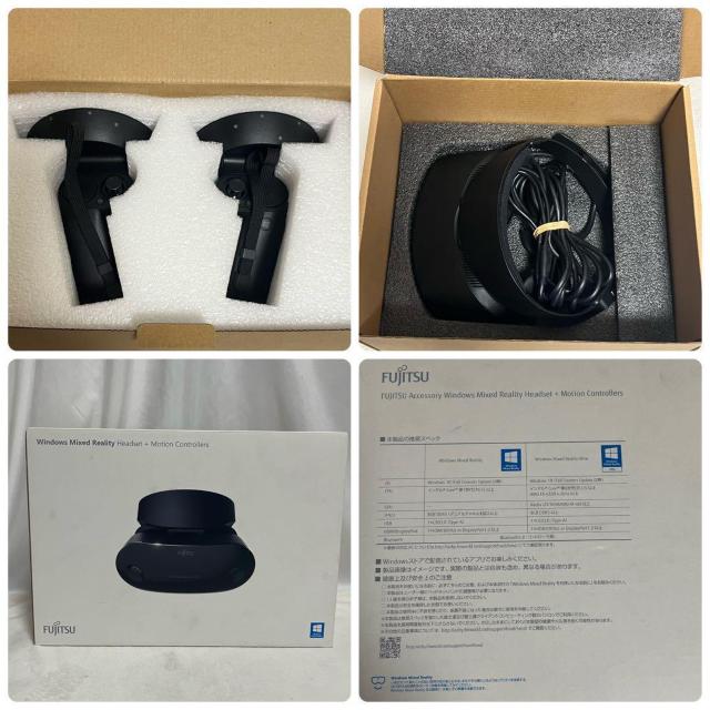 美品 富士通 FMVHDS1 MRヘッドセット+コントローラ < PC本体/周辺機器 美品 富士通 FMVHDS1 MRヘッドセット+コントローラ < PC本体/周辺機器の