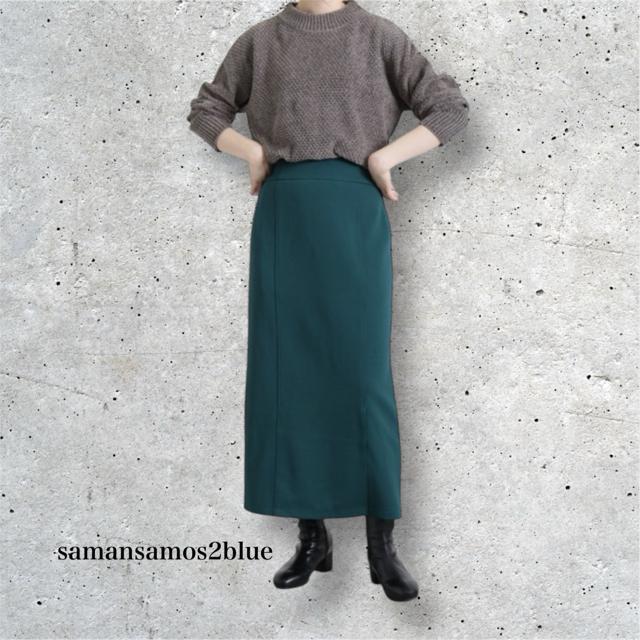 新品 samansamos2blue★ サイドスリットタイトスカート < 女性ファッション 新品 samansamos2blue★ サイドスリットタイトスカート < 女性ファッションの