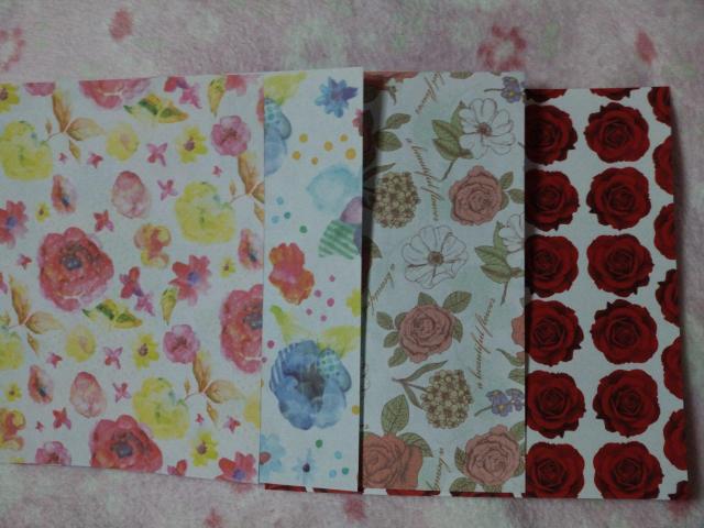 折り紙 ☆ おすそ分け 花柄 4柄×1枚 @ < インテリア/ライフ 折り紙 ☆ おすそ分け 花柄 4柄×1枚 @ < インテリア/ライフの