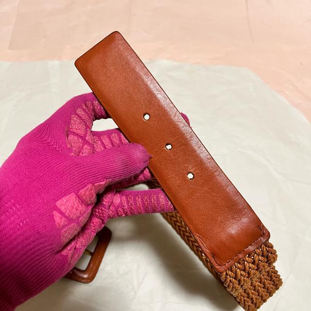 【COLE HAAN / コールハーン】 本革 / メッシュ ベルト / M 編み込み < 女性ファッション 【COLE HAAN / コールハーン】 本革 / メッシュ ベルト / M 編み込み < 女性ファッションの