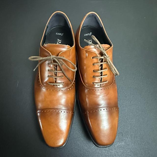 *極美品【asics】RUNWALK ドレスシューズ ストレートチップ 24.5 < 男性ファッション *極美品【asics】RUNWALK ドレスシューズ ストレートチップ 24.5 < 男性ファッションの