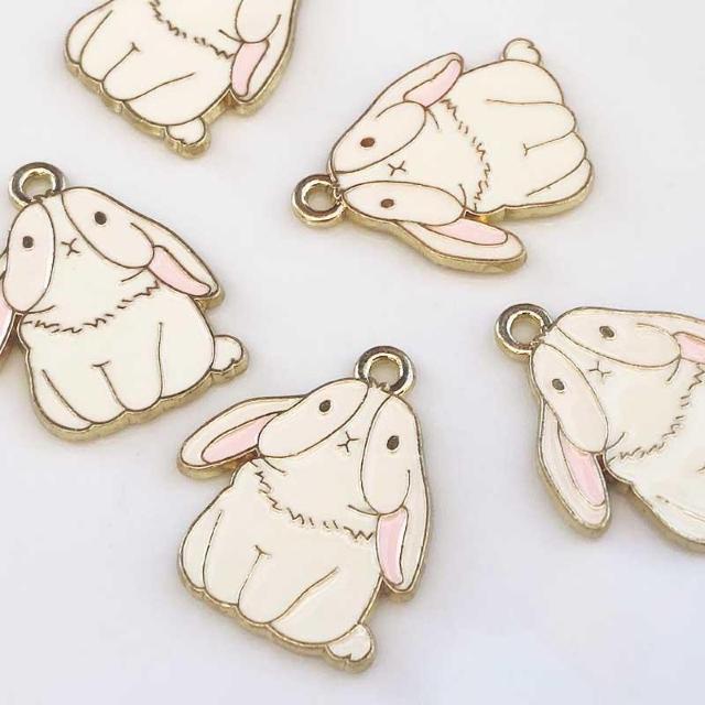 エナメルチャームうさぎ2個 < ペット/手芸/園芸 エナメルチャームうさぎ2個 < ペット/手芸/園芸の