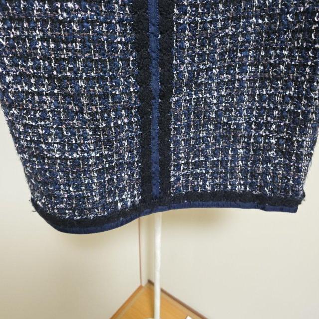�g���[�o�[�`�@TORY BURCH�@�l�C�r�[ �c�C�[�h �^�C�g�X�J�[�g�@1135 �� �u�����h�� 