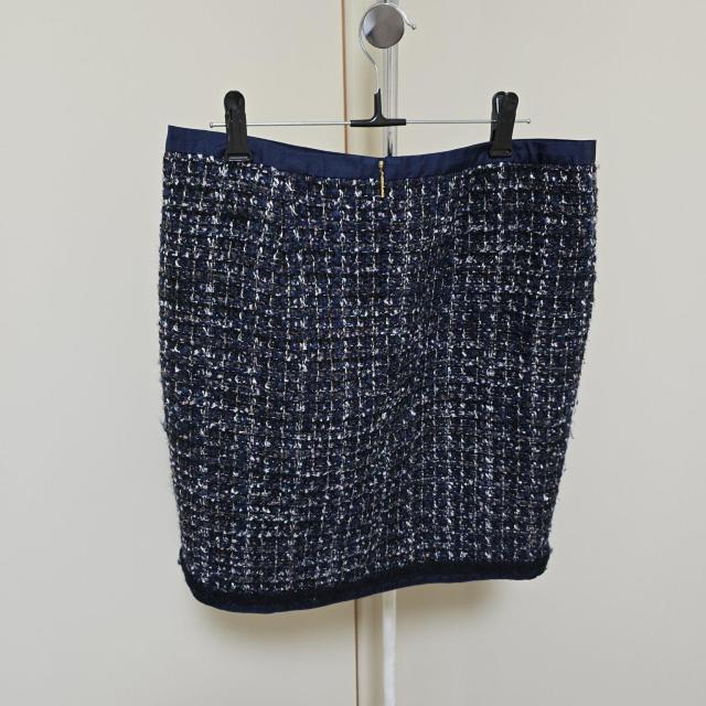 �g���[�o�[�`�@TORY BURCH�@�l�C�r�[ �c�C�[�h �^�C�g�X�J�[�g�@1135 �� �u�����h�� 