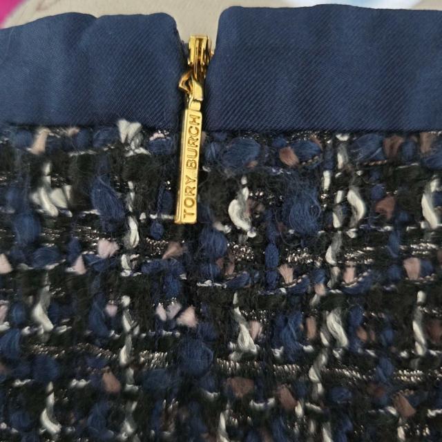 �g���[�o�[�`�@TORY BURCH�@�l�C�r�[ �c�C�[�h �^�C�g�X�J�[�g�@1135 �� �u�����h�� 