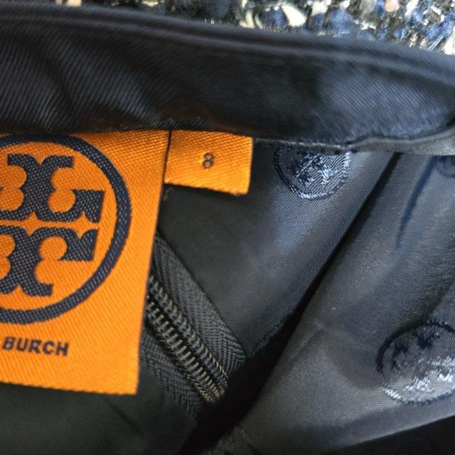 �g���[�o�[�`�@TORY BURCH�@�l�C�r�[ �c�C�[�h �^�C�g�X�J�[�g�@1135 �� �u�����h�� 