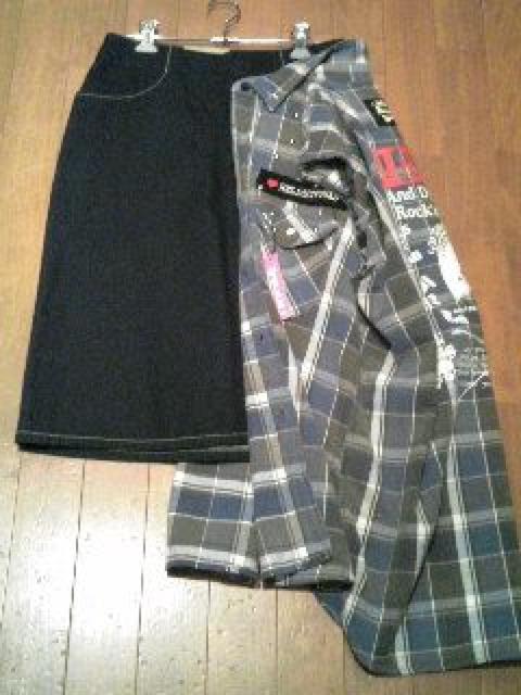 Levi's(リーバイス)リメイクスカート+Leeベストカスタム < ブランド Levi's(リーバイス)リメイクスカート+Leeベストカスタム < ブランドの
