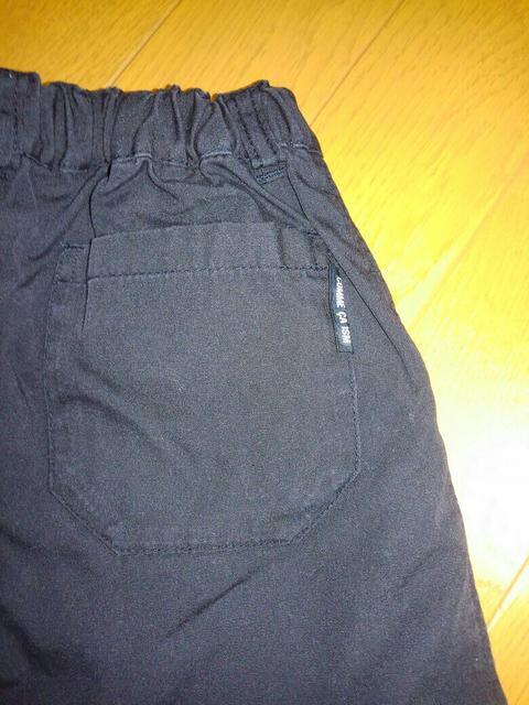☆美品☆コムサイズム☆ブラックハーフパンツ☆120 < ブランド ☆美品☆コムサイズム☆ブラックハーフパンツ☆120 < ブランドの