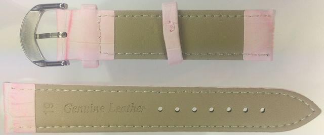 Ounier社製 牛革時計バンド ピンク 19mm ベルト 腕 替え シンプル 普段 ガーリー 予備 交換 可愛い おしゃれ < 男性アクセサリー/時計  Ounier社製 牛革時計バンド ピンク 19mm ベルト 腕 替え シンプル 普段 ガーリー 予備 交換 可愛い おしゃれ < 男性アクセサリー/時計の