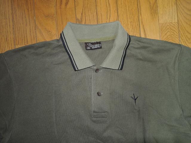 NITRAID ナイトレイド 鹿の子 ポロシャツ XL カーキ系 ラインポロ 半袖 < ブランド NITRAID ナイトレイド 鹿の子 ポロシャツ XL カーキ系 ラインポロ 半袖 < ブランドの