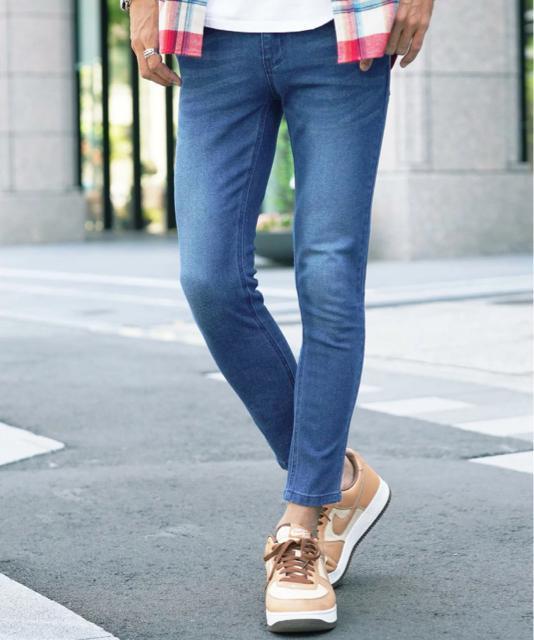 定価以下 メンズ スキニーデニムパンツ アンクルデニムパンツ M < 男性ファッション  定価以下 メンズ スキニーデニムパンツ アンクルデニムパンツ M  < 男性ファッションの