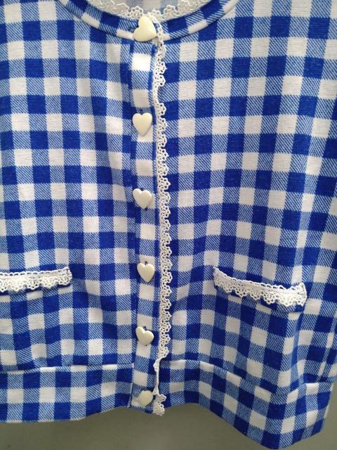 ROSE FAN  FAN☆ブロックチェック柄長袖カーディガン < ブランド  ROSE FAN  FAN☆ブロックチェック柄長袖カーディガン < ブランドの