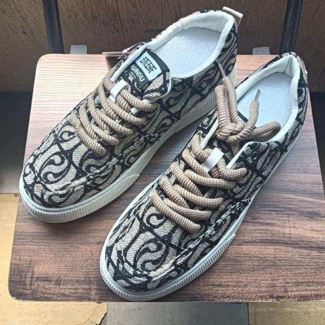 新品 26.5cm メンズ スニーカー ブラウン シューズ 靴 43 カジュアル < 男性ファッション  新品 26.5cm メンズ スニーカー ブラウン シューズ 靴 43 カジュアル  < 男性ファッションの