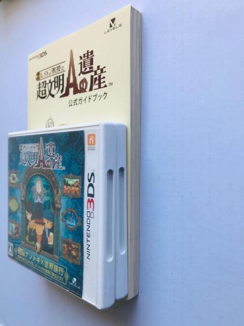 レイトン教授と超文明Aの遺産 奇跡の仮面 公式ガイドブック 3DS 攻略本セット Professor Layton guide < ゲーム本体/ソフト レイトン教授と超文明Aの遺産 奇跡の仮面 公式ガイドブック 3DS 攻略本セット Professor Layton guide < ゲーム本体/ソフトの