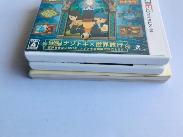 レイトン教授と超文明Aの遺産 奇跡の仮面 公式ガイドブック 3DS 攻略本セット Professor Layton guide < ゲーム本体/ソフト レイトン教授と超文明Aの遺産 奇跡の仮面 公式ガイドブック 3DS 攻略本セット Professor Layton guide < ゲーム本体/ソフトの