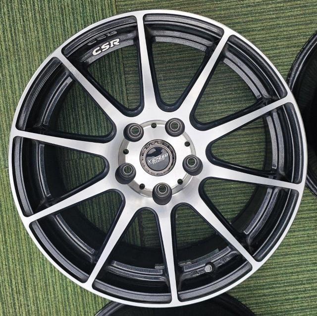 X-CROSS-SPEEDプレミアムCSRアルミホイール17インチ7J+53 5穴 pcd 114.3ホイールのみ4本セツトレヴォ < 自動車/バイク X-CROSS-SPEEDプレミアムCSRアルミホイール17インチ7J+53 5穴 pcd 114.3ホイールのみ4本セツトレヴォ < 自動車/バイク