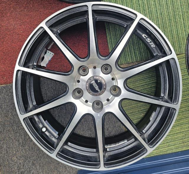 X-CROSS-SPEEDプレミアムCSRアルミホイール17インチ7J+53 5穴 pcd 114.3ホイールのみ4本セツトレヴォ < 自動車/バイク X-CROSS-SPEEDプレミアムCSRアルミホイール17インチ7J+53 5穴 pcd 114.3ホイールのみ4本セツトレヴォ < 自動車/バイク