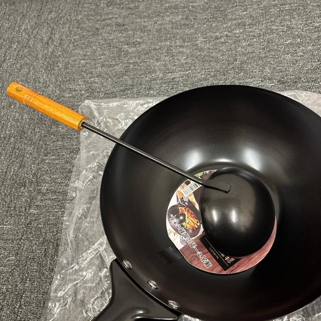 即決 新品 IRON WOK 鉄製極深いため鍋 26cm お玉付 < インテリア/ライフ 即決 新品 IRON WOK 鉄製極深いため鍋 26cm お玉付 < インテリア/ライフの